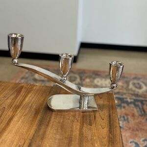 Mexican 925 Sterling silver Sanborns artisan candlestick